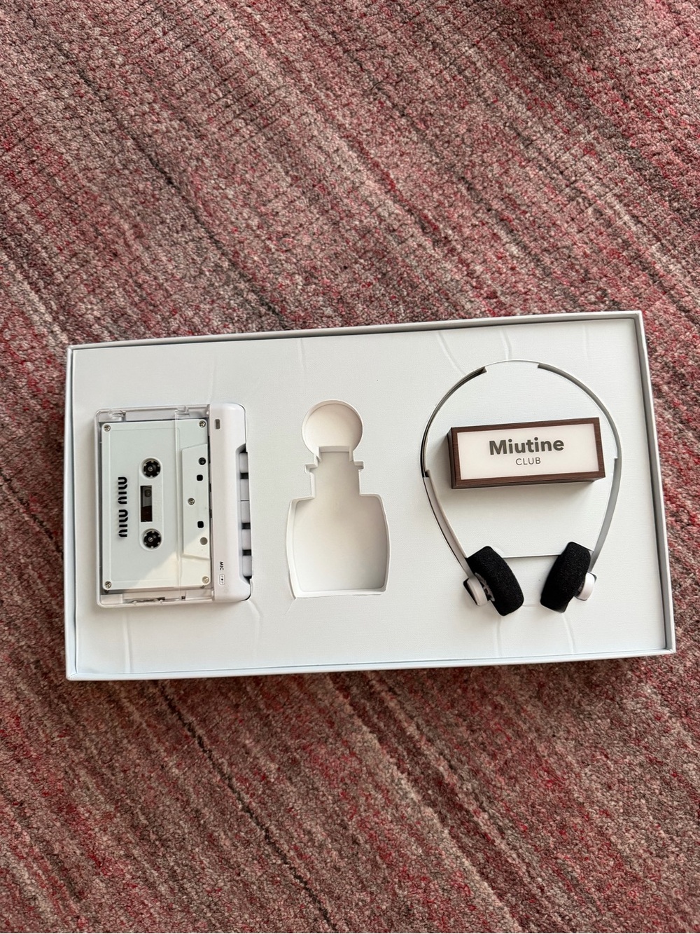 Miu Miu PR Headphones with Cassette Player